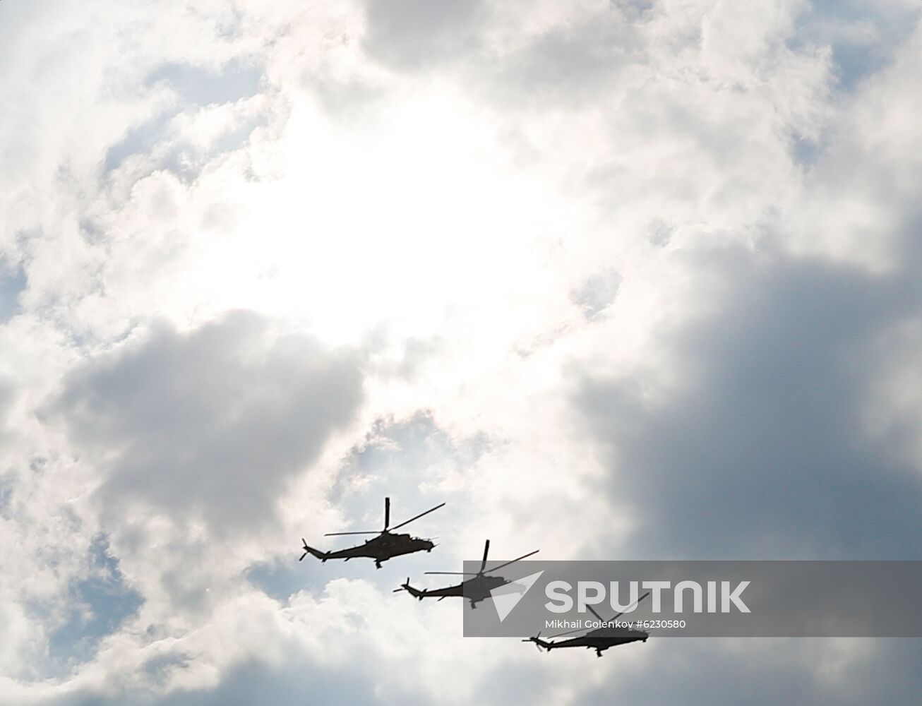 Russia Victory Day Parade Rehearsal