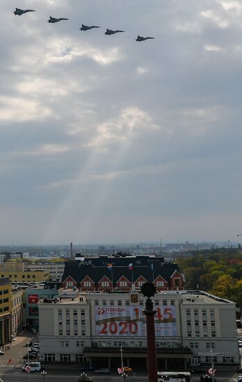 Russia Victory Day Parade Rehearsal