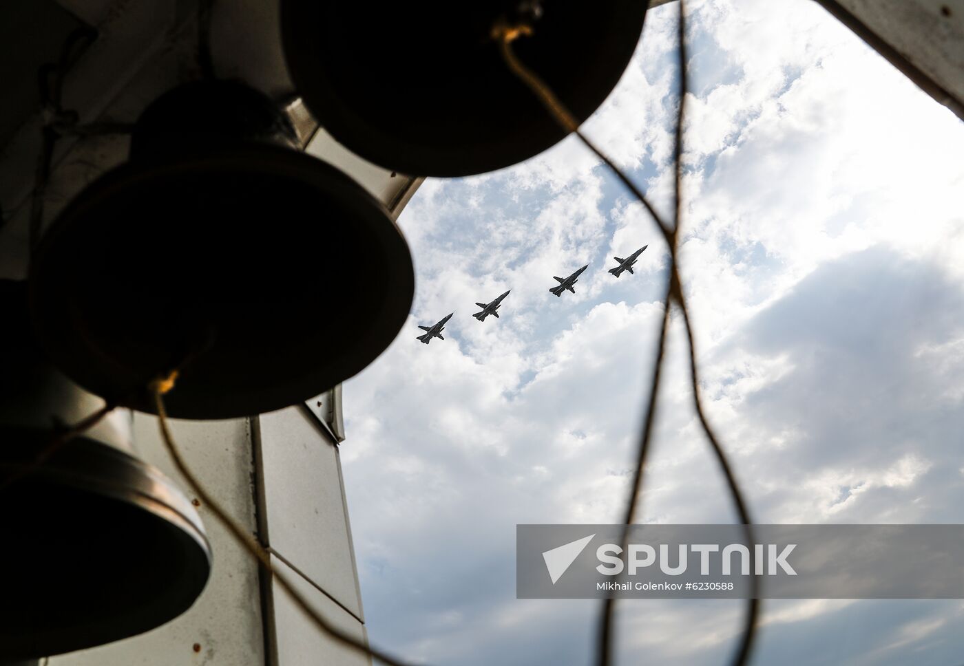Russia Victory Day Parade Rehearsal