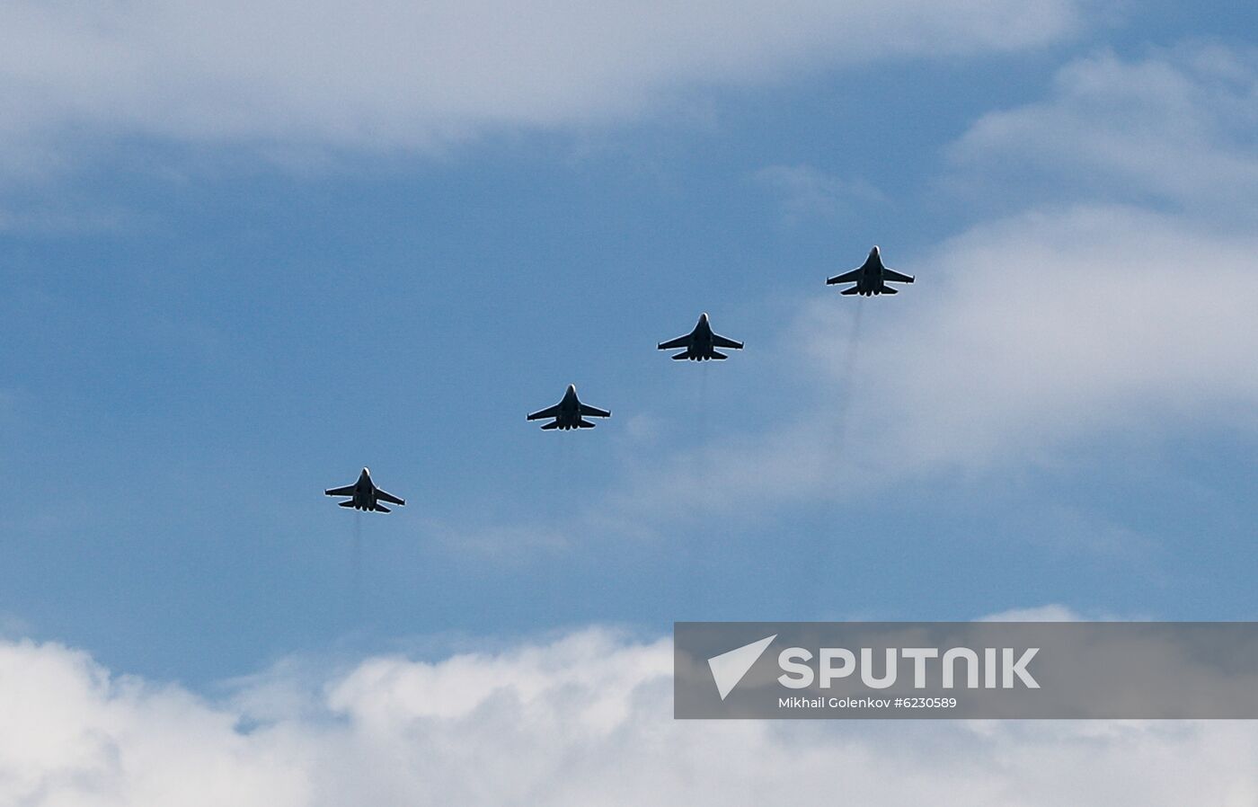 Russia Victory Day Parade Rehearsal