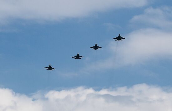 Russia Victory Day Parade Rehearsal