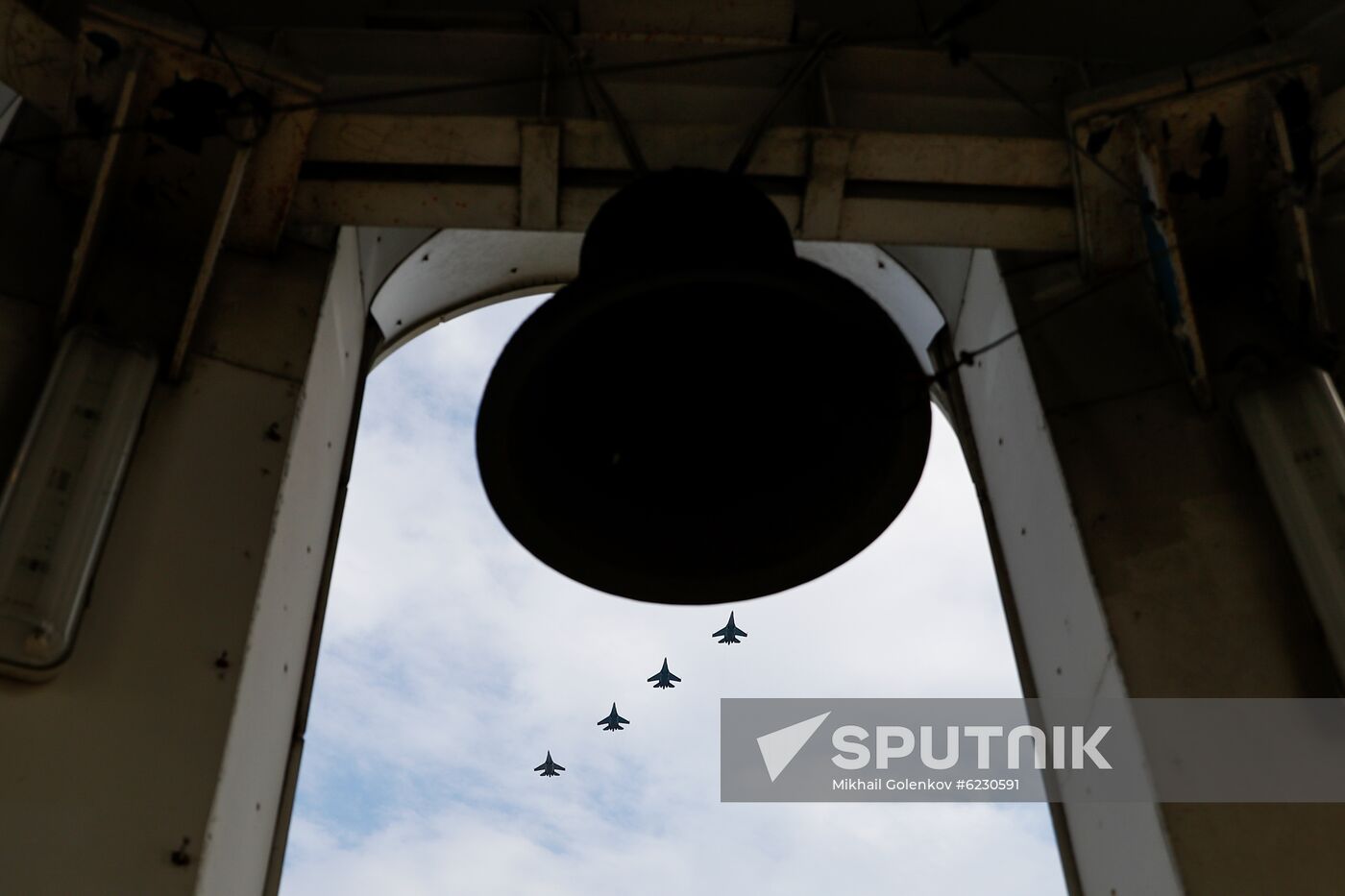 Russia Victory Day Parade Rehearsal