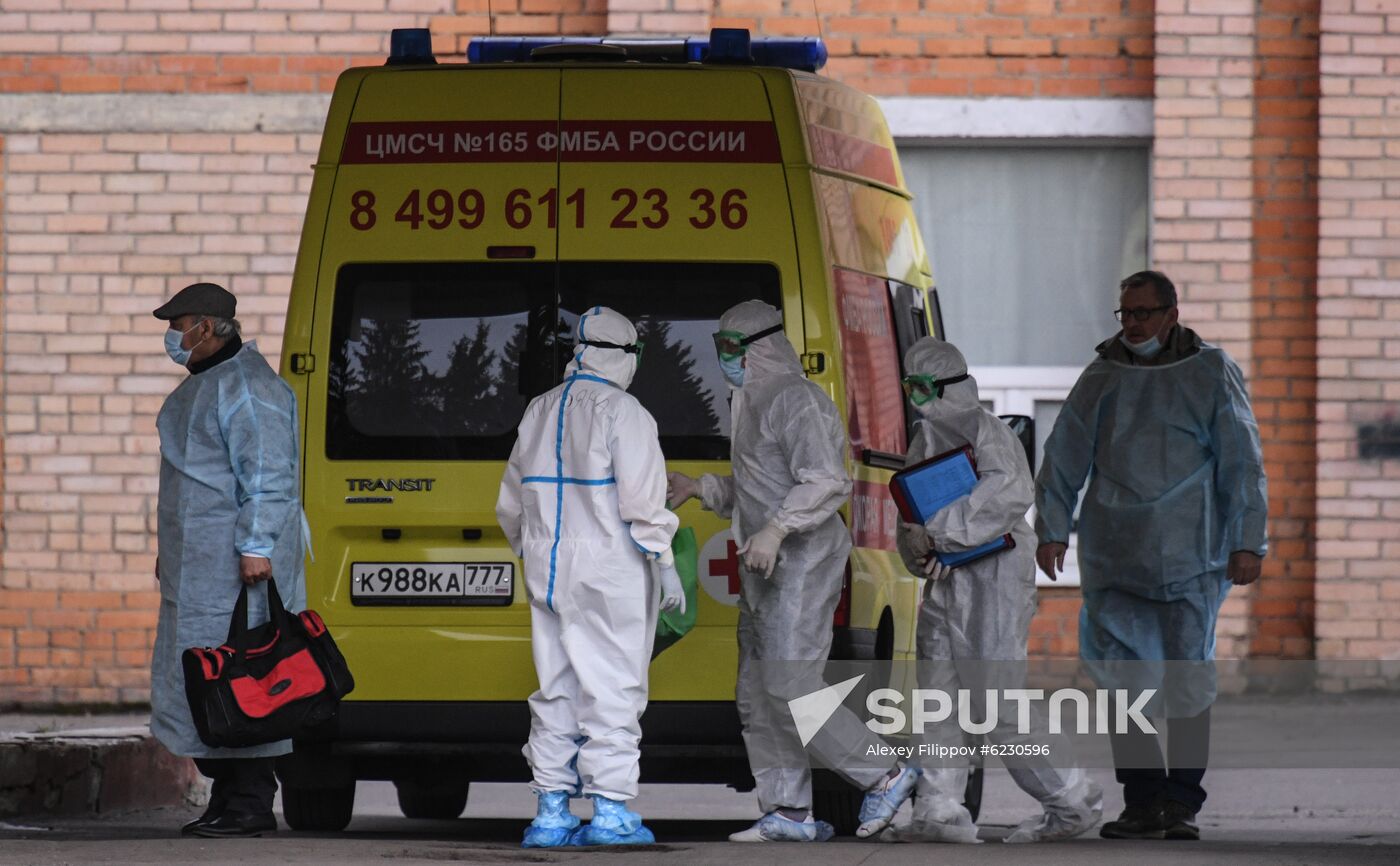 Russia Coronavirus Hospital Facilities