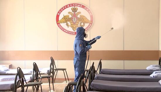 Russia Coronavirus Disinfection