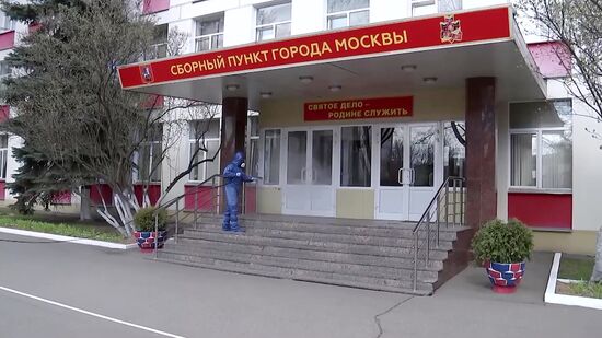 Russia Coronavirus Disinfection