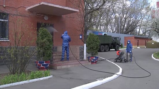 Russia Coronavirus Disinfection