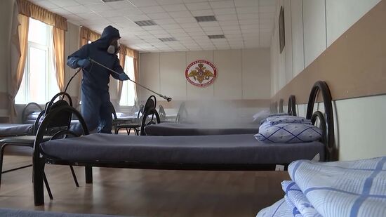 Russia Coronavirus Disinfection