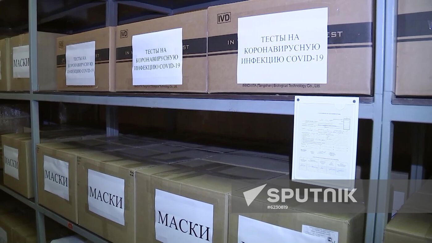 Russia Coronavirus Disinfection