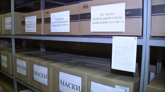 Russia Coronavirus Disinfection