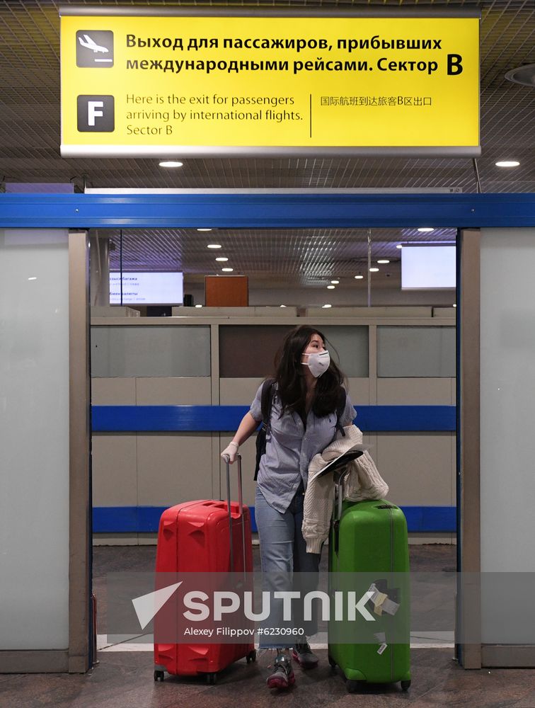 Russia Coronavirus Tourists Return