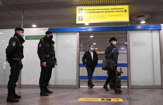 Russia Coronavirus Tourists Return