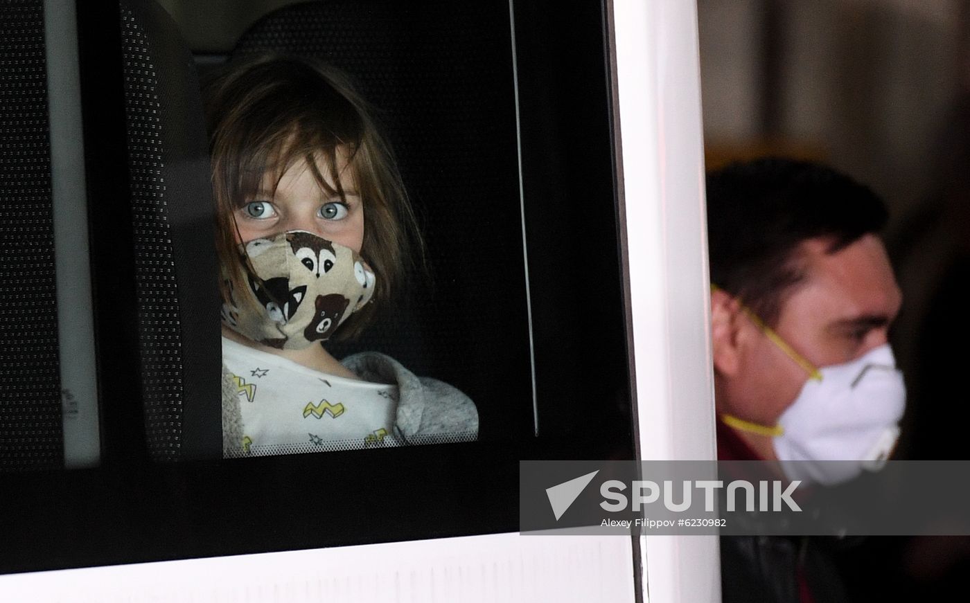 Russia Coronavirus Tourists Return