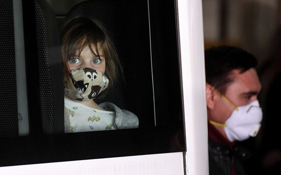 Russia Coronavirus Tourists Return