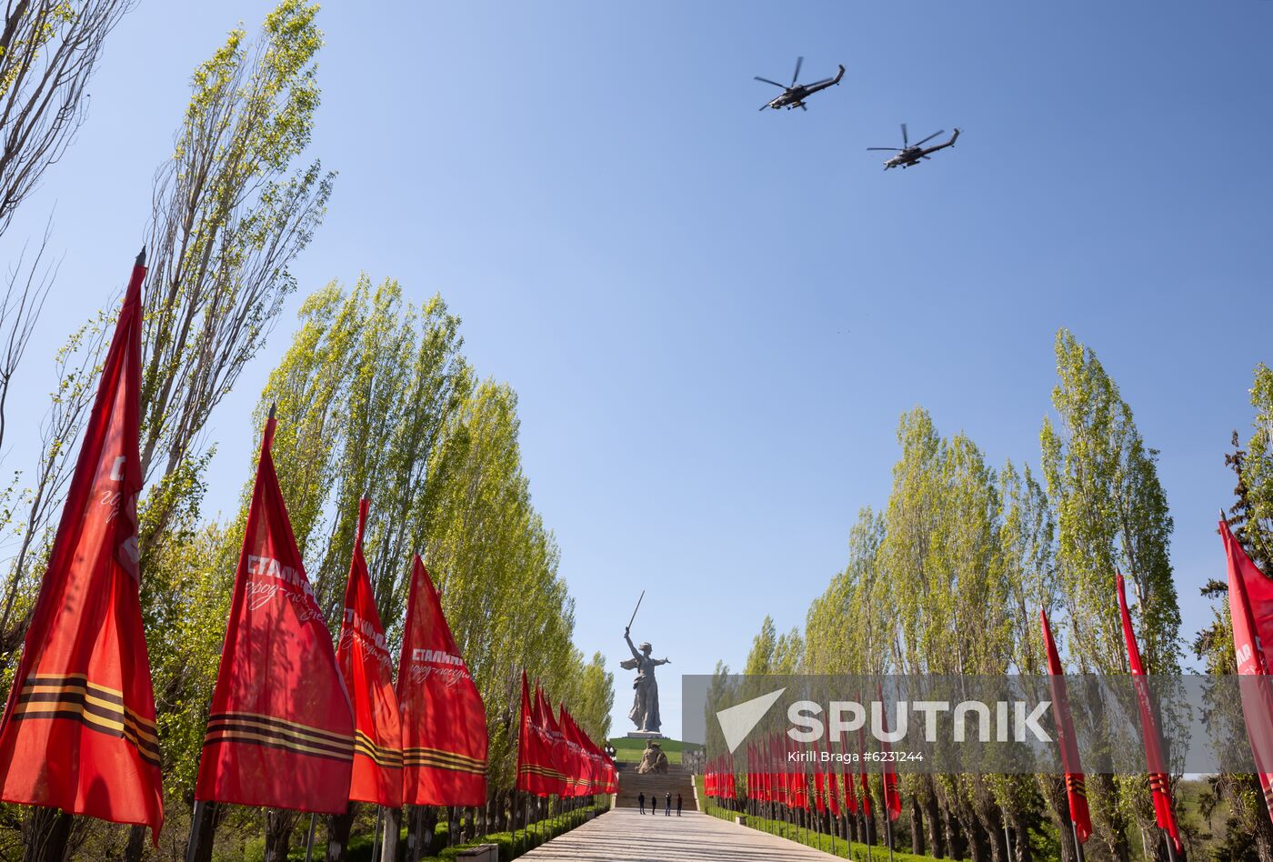 Russia Victory Day Parade Rehearsal
