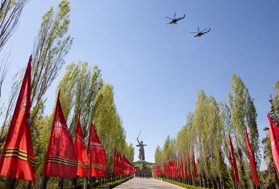 Russia Victory Day Parade Rehearsal