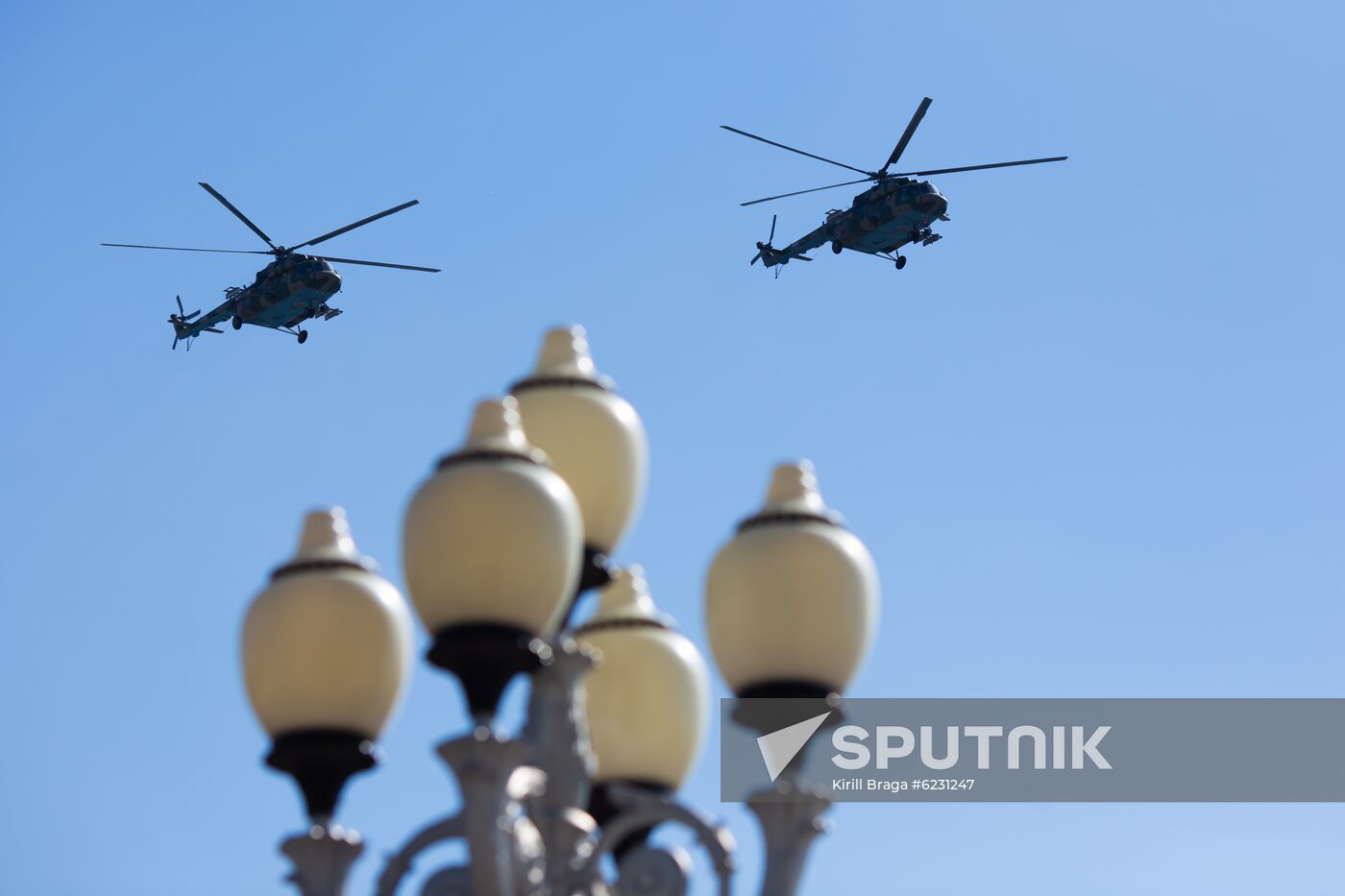 Russia Victory Day Parade Rehearsal