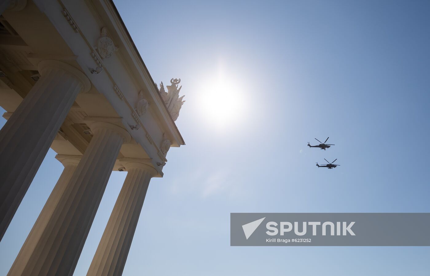 Russia Victory Day Parade Rehearsal