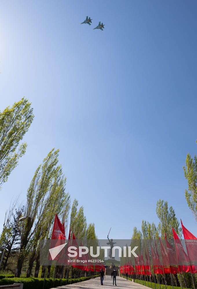 Russia Victory Day Parade Rehearsal