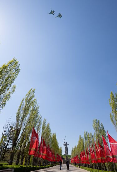 Russia Victory Day Parade Rehearsal