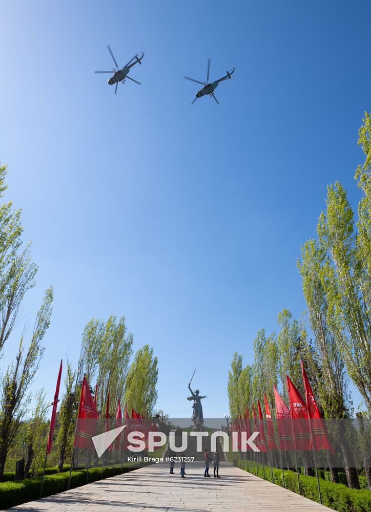 Russia Victory Day Parade Rehearsal