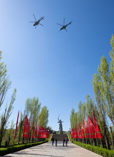 Russia Victory Day Parade Rehearsal