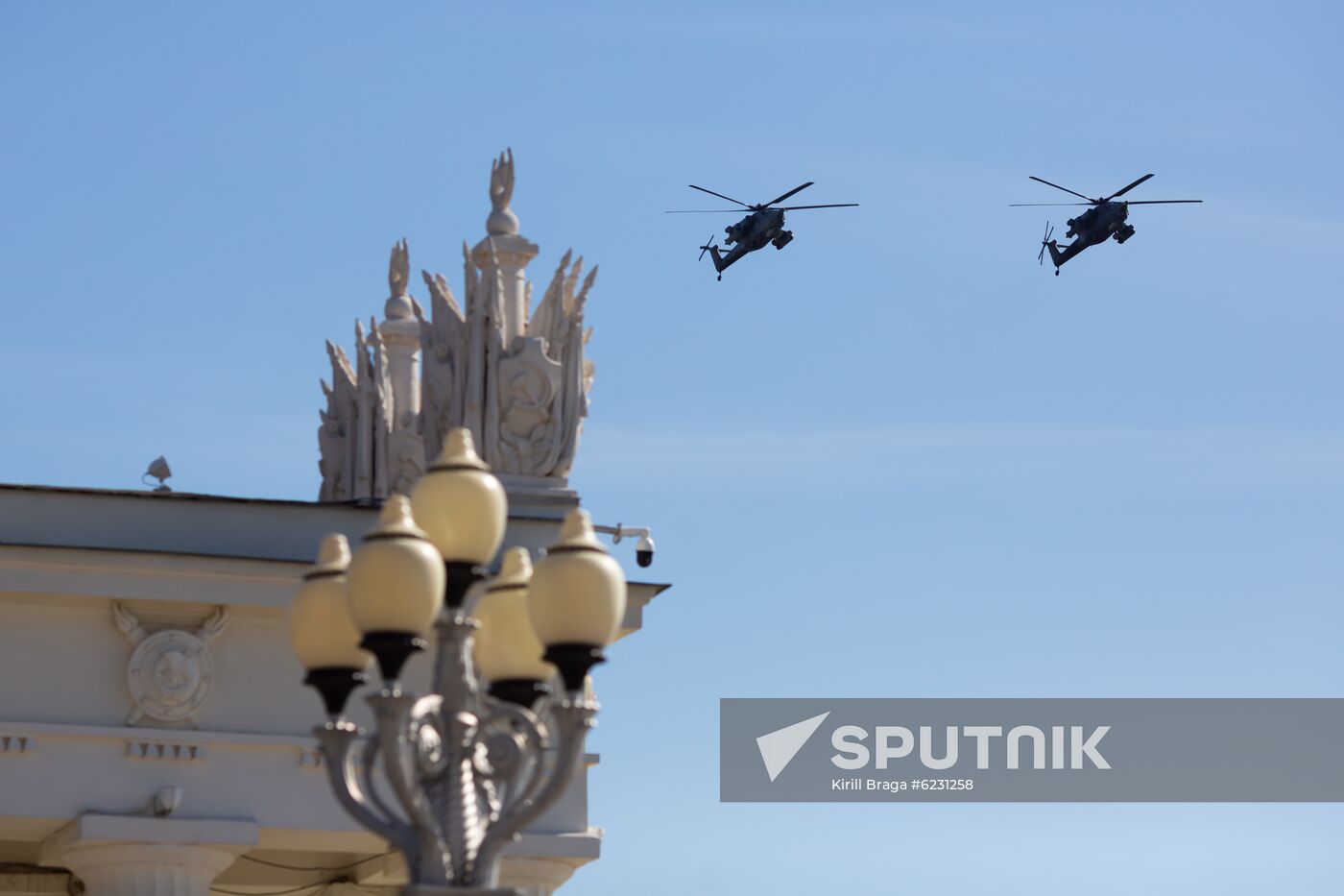 Russia Victory Day Parade Rehearsal