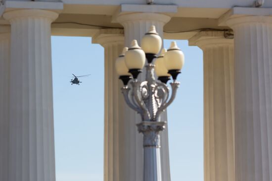 Russia Victory Day Parade Rehearsal