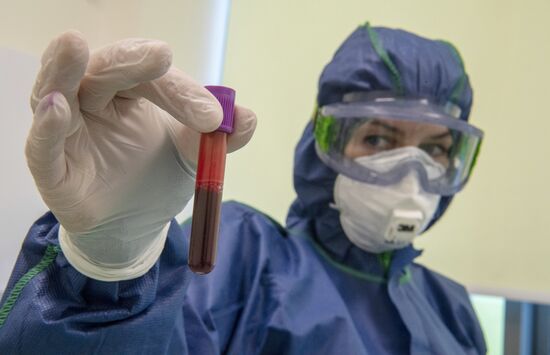 Russia Coronavirus Tests