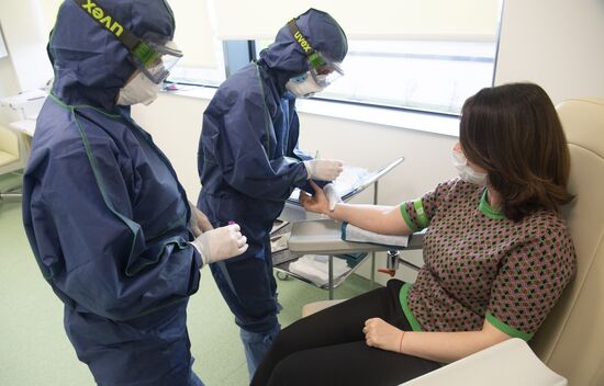 Russia Coronavirus Tests