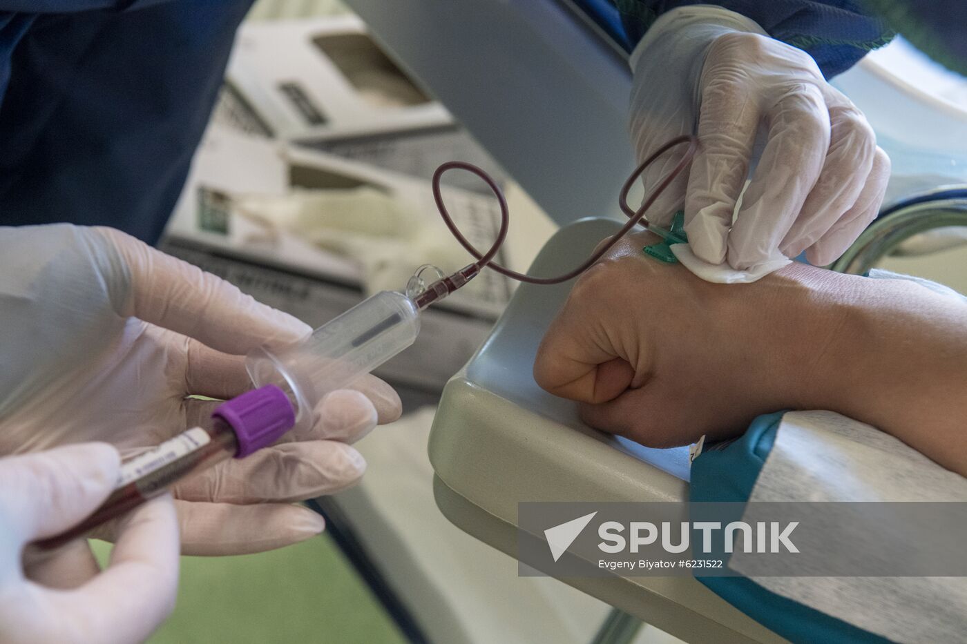 Russia Coronavirus Tests
