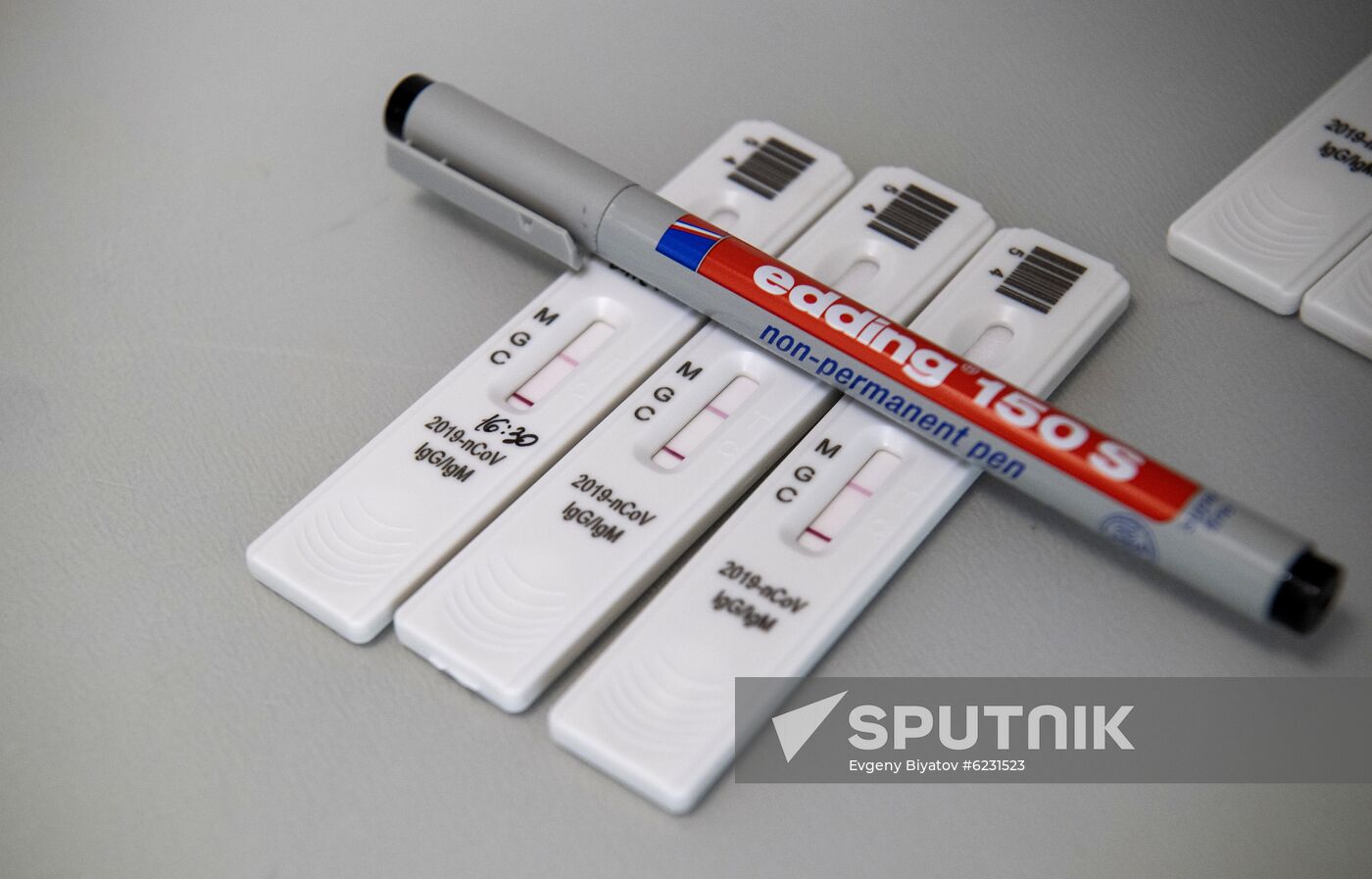 Russia Coronavirus Tests