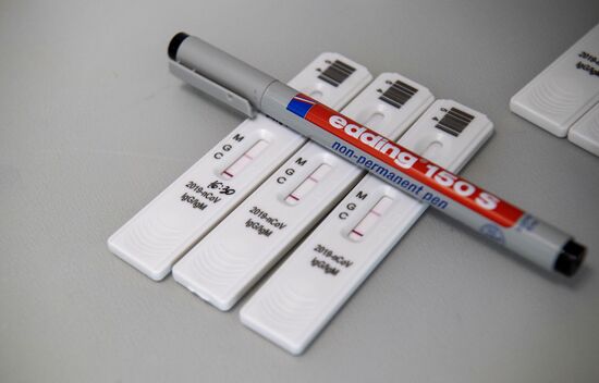 Russia Coronavirus Tests