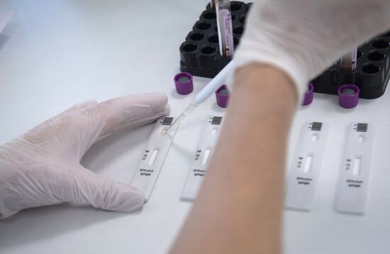 Russia Coronavirus Tests