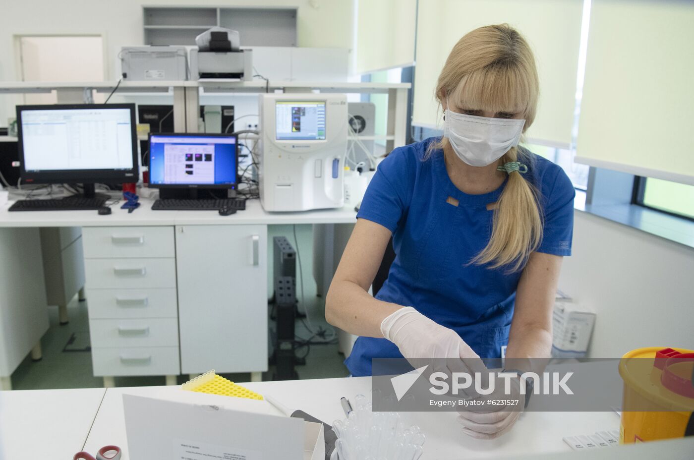 Russia Coronavirus Tests