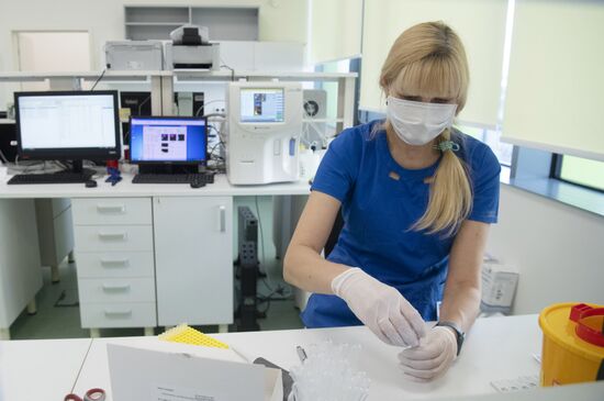 Russia Coronavirus Tests