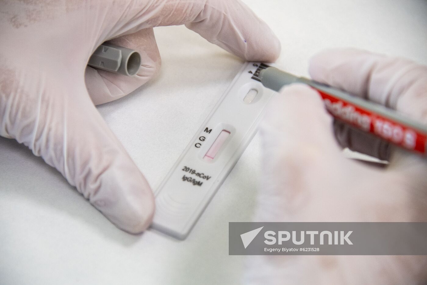 Russia Coronavirus Tests