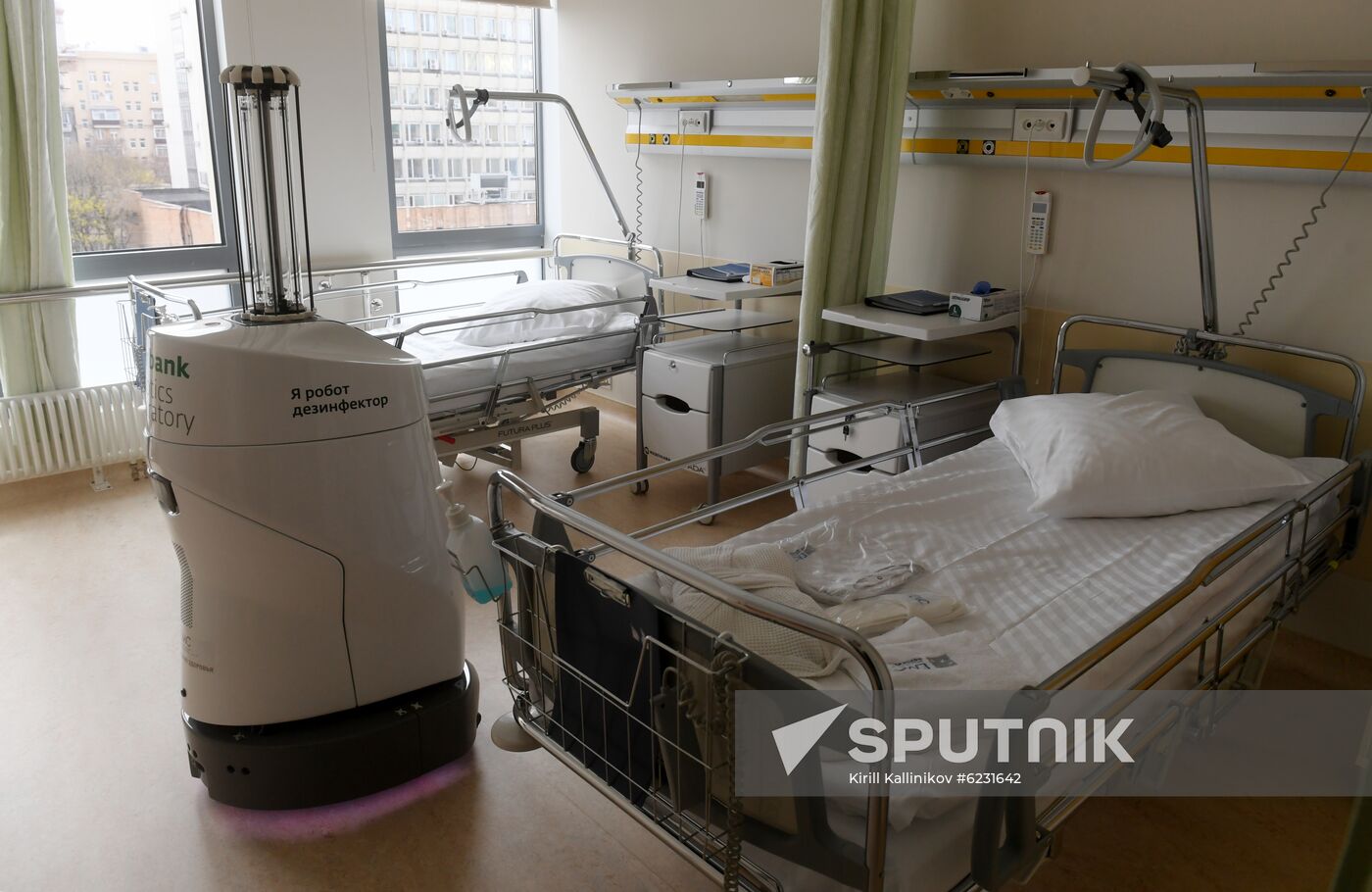 Russia Coronavirus Disinfection