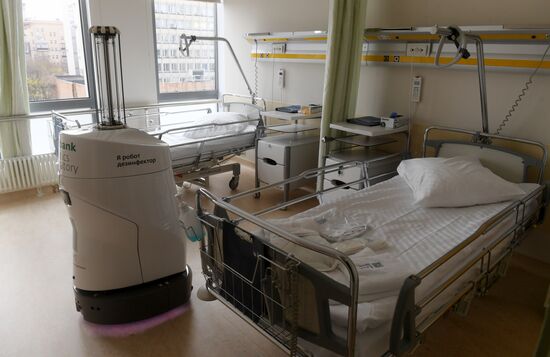 Russia Coronavirus Disinfection 