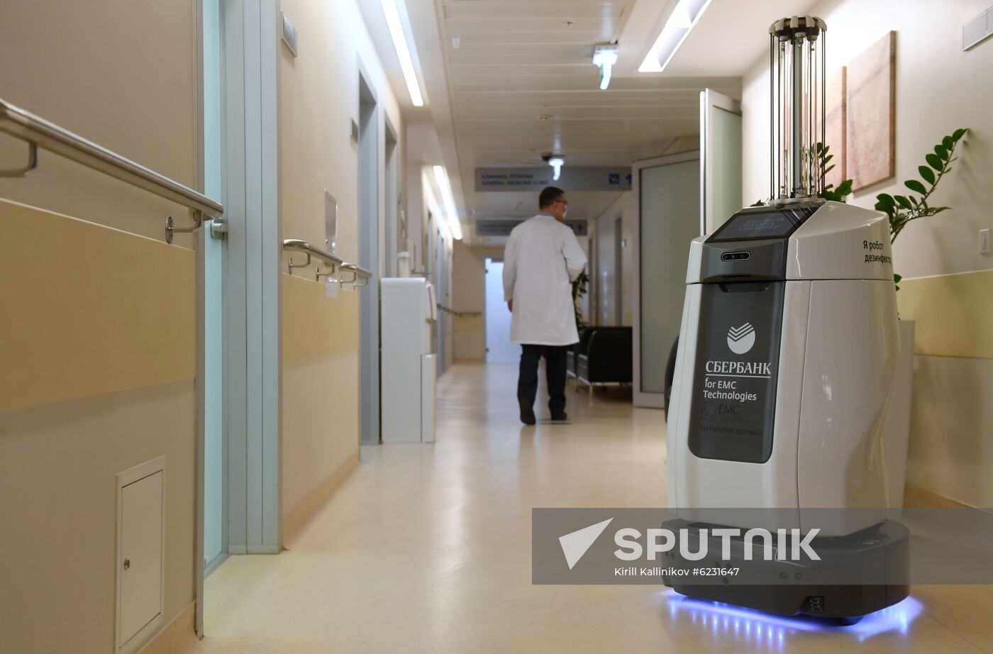 Russia Coronavirus Disinfection