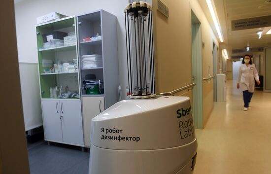 Russia Coronavirus Disinfection 