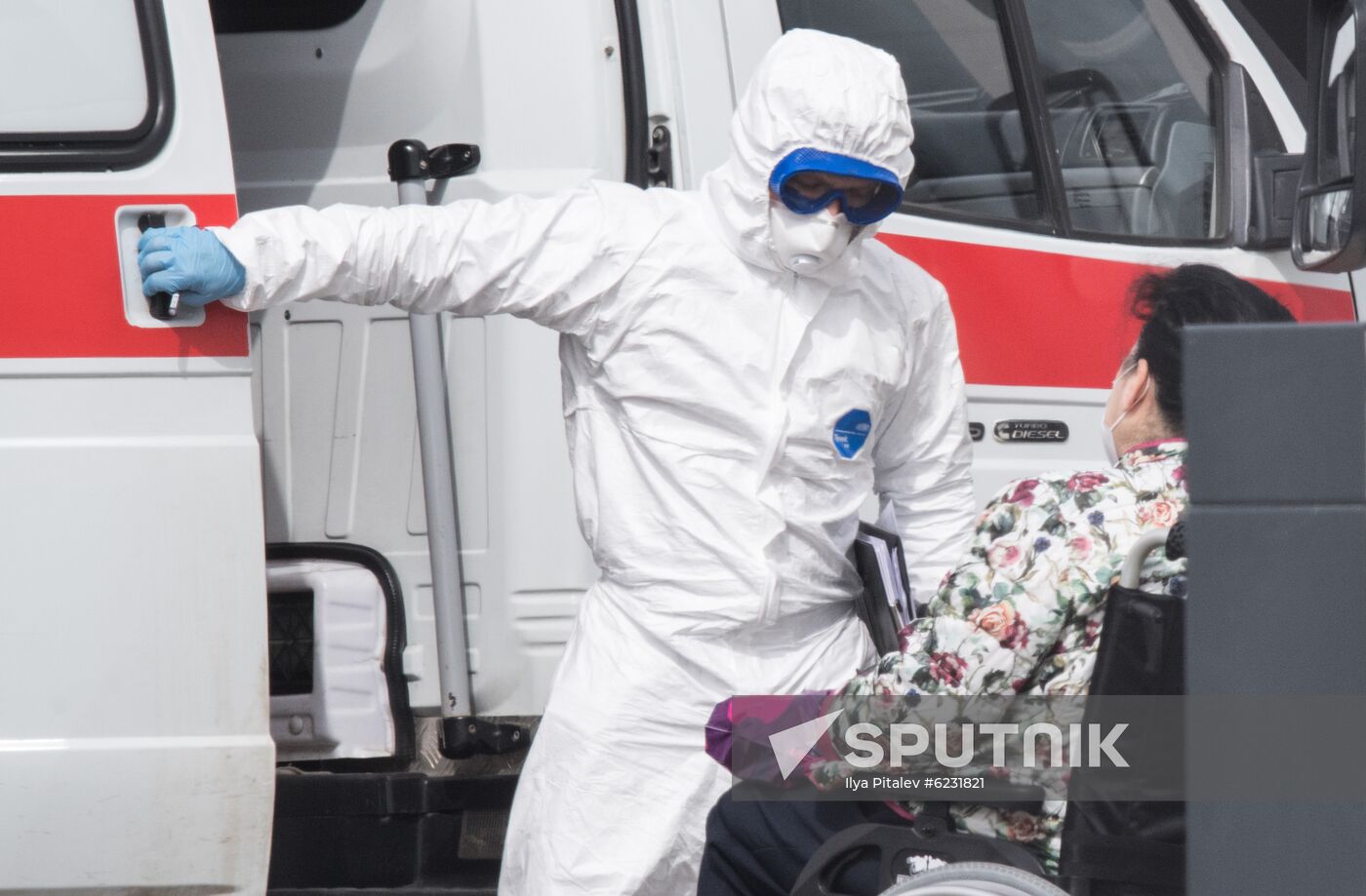 Russia Coronavirus Hospital Facilities 