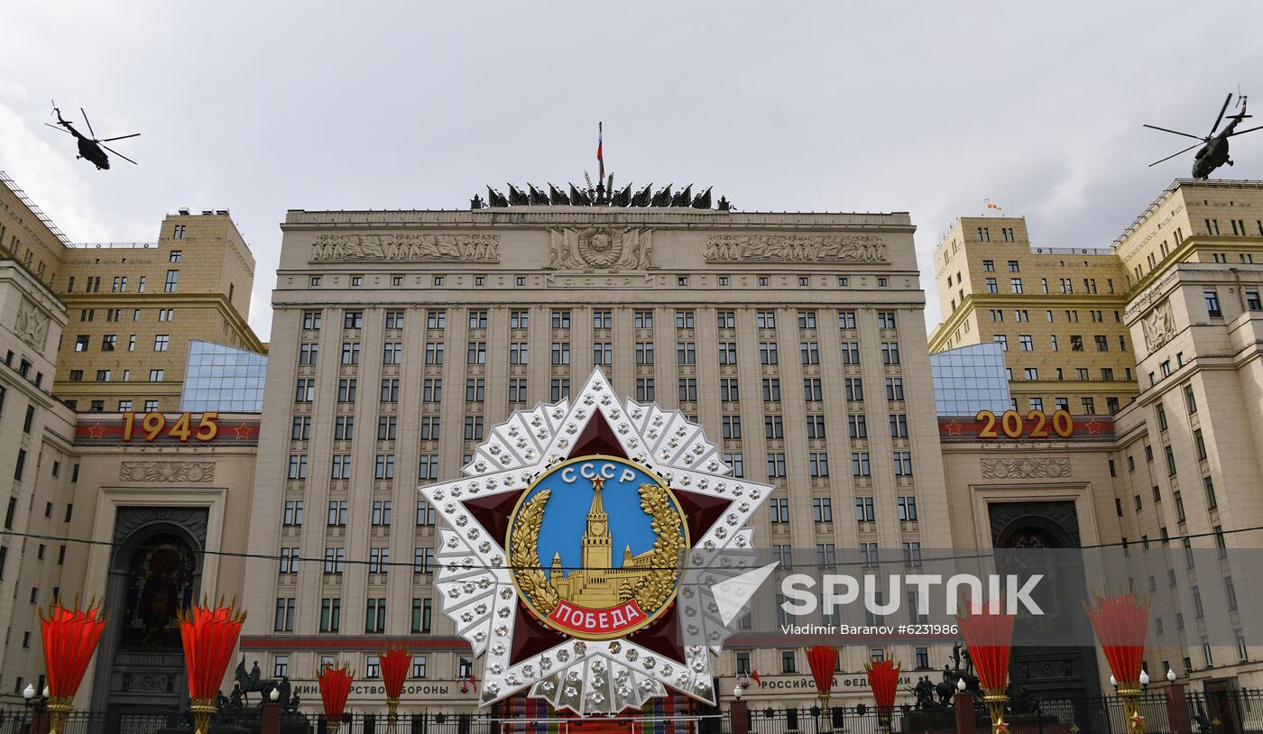 Russia Victory Day Preparations