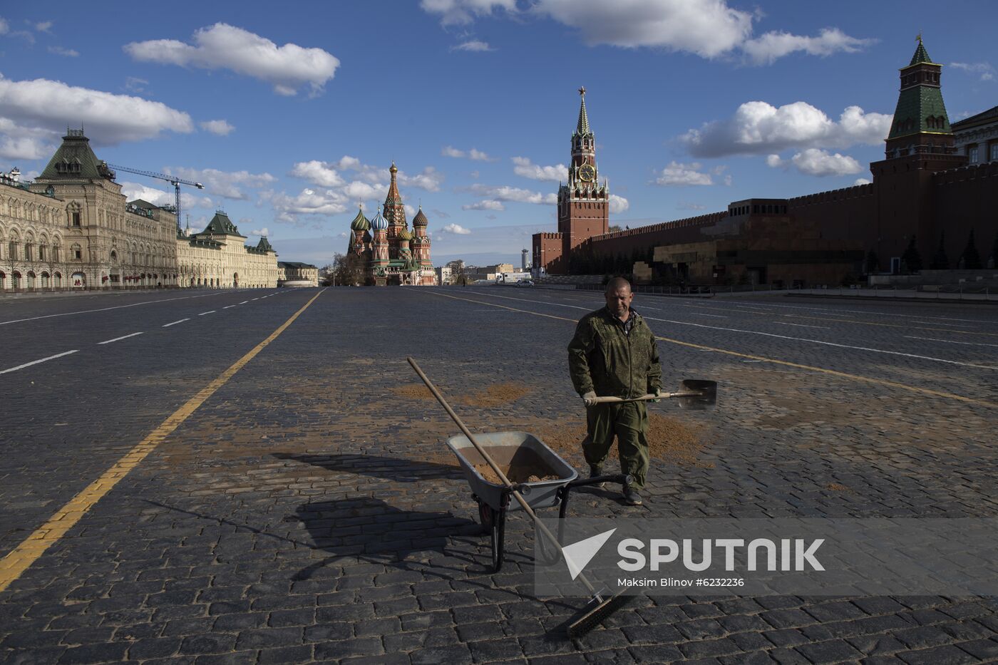Russia Coronavirus Lockdown