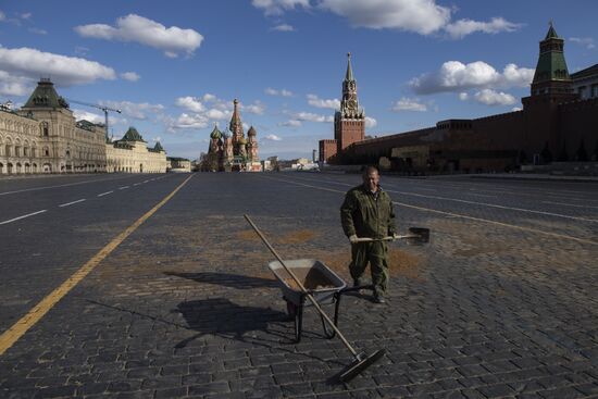 Russia Coronavirus Lockdown