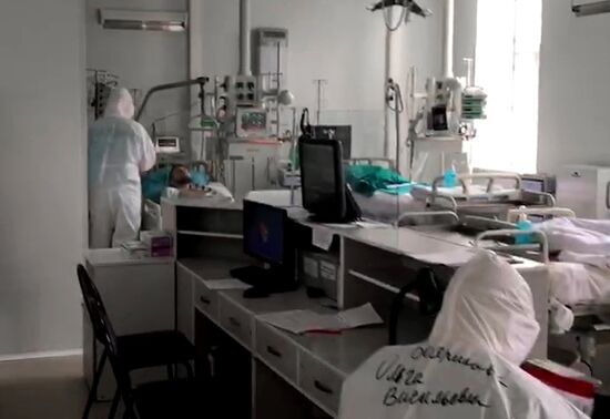 Russia Coronavirus Hospital Facilities 
