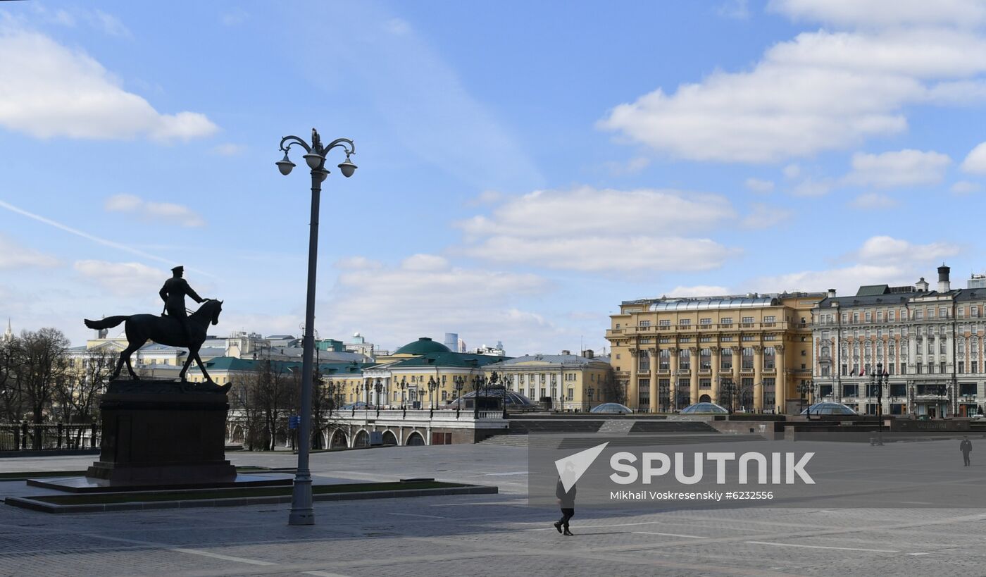 Russia Coronavirus Lockdown