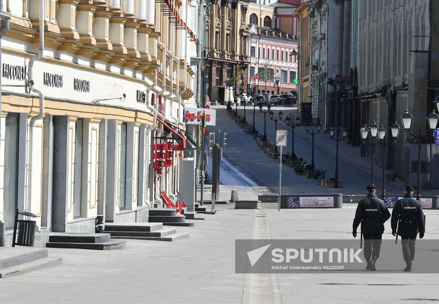 Russia Coronavirus Lockdown