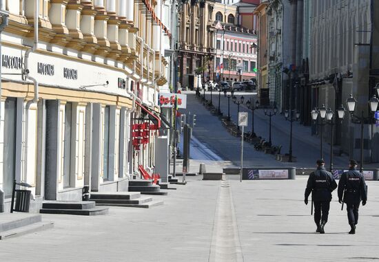 Russia Coronavirus Lockdown