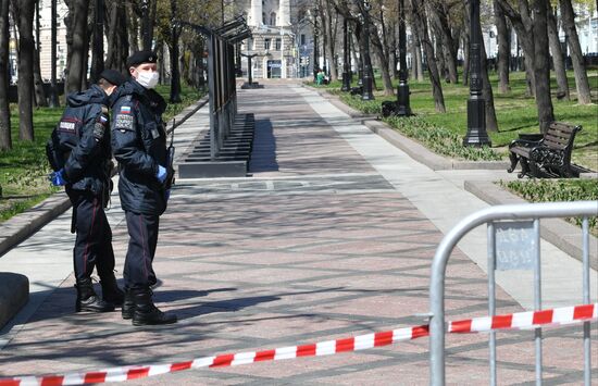Russia Coronavirus Lockdown