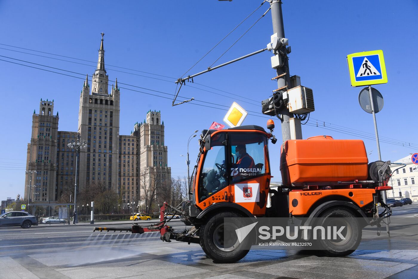Russia Coronavirus Disinfection